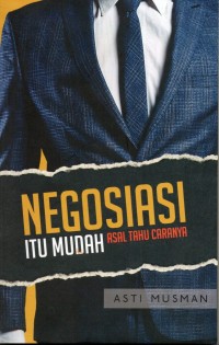 Image of Negosiasi itu Mudah Asal Tahu Caranya